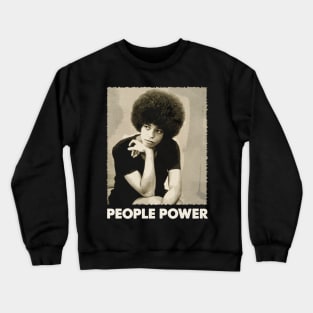 Revolutionary Icon Davis Graphic Tee for Activists Crewneck Sweatshirt